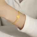 Damen filigranes Armband mit Blütenmotiv Shop Nory