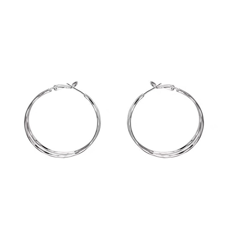 Damen Hoops mit elegantem, gewundenem Design Shop Nory