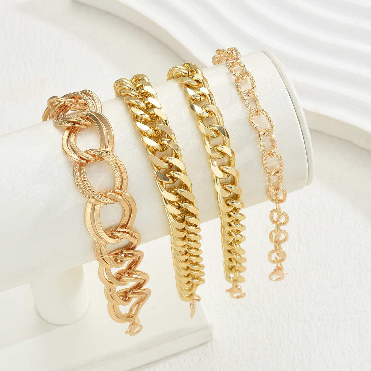 Damen Armreif-Set mit luxuriösen Glieder-Designs Shop Nory