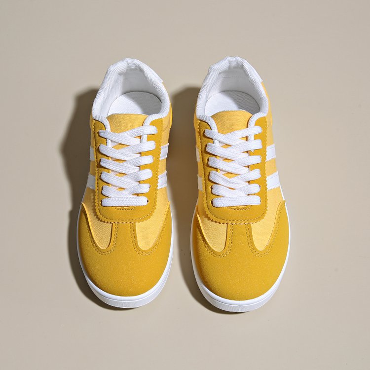 Damen Sneakers im sportlichen Retro-Look mit bequemer dämpfender Sohle