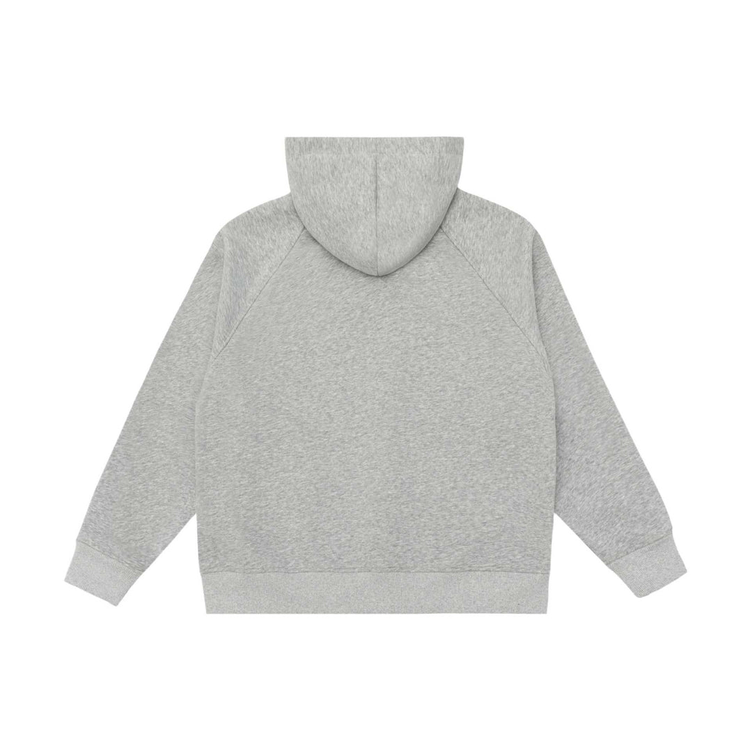 Unisex Oversize Reißverschluss-Kapuzenjacke mit Raglannähten und Rippenbündchen Shop Nory