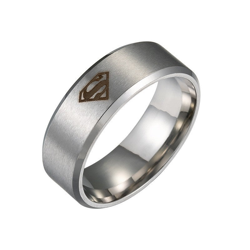 Herren Ring mit luxuriösem Detaildesign und künstlerischem Symbol Shop Nory