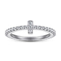 Damen Verlobungsring Set mit floralen Motiven und funkelndem Zirkonia Shop Nory