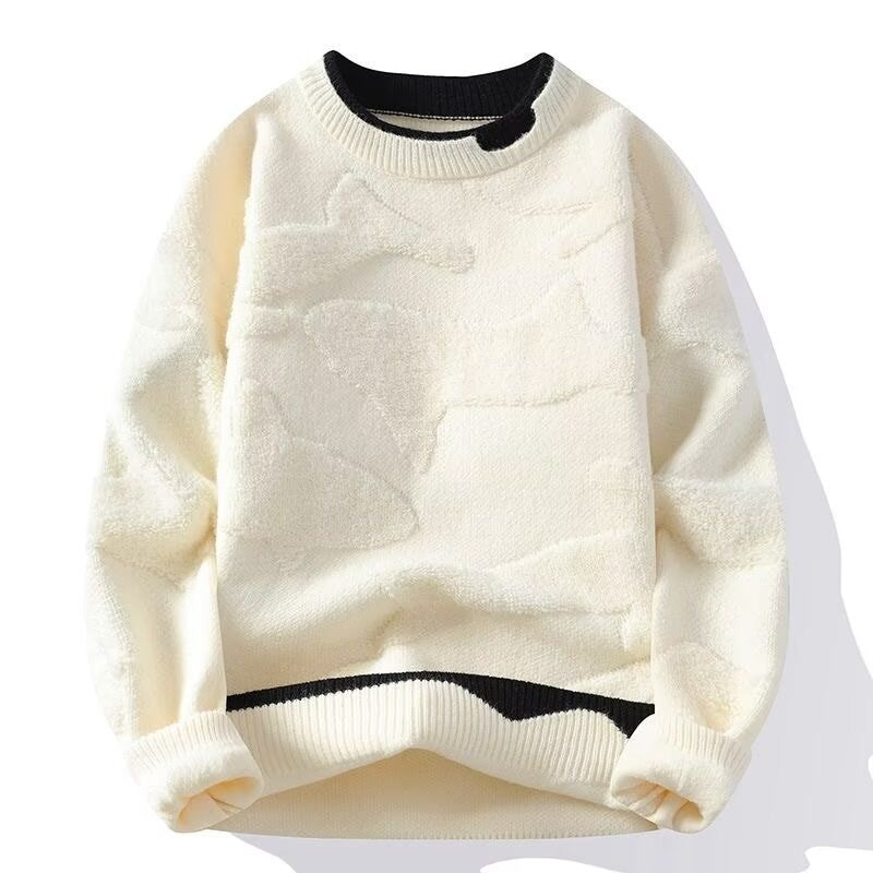 Damen Sportlicher Grobstrickpullover Shop Nory