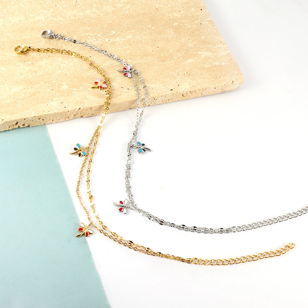 Damen Armband mit bezauberndem Marienkäfer-Motiv und filigranem Design Shop Nory
