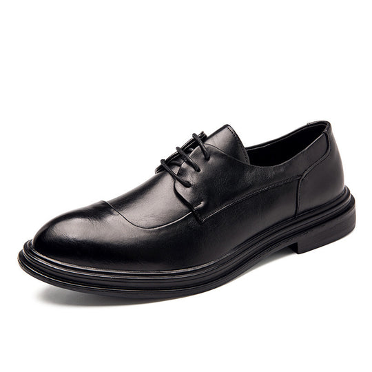 Herren elegante Vollleder Derby-Schnürschuhe mit gepolstertem Komfortfußbett Shop Nory