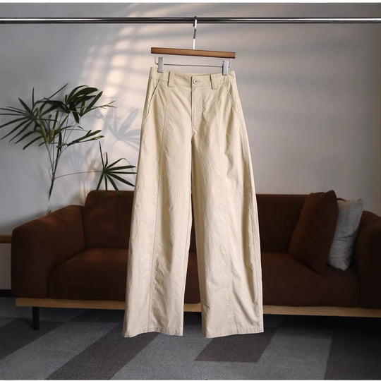 Damen Hoch taillierte Stoffhose Shop Nory