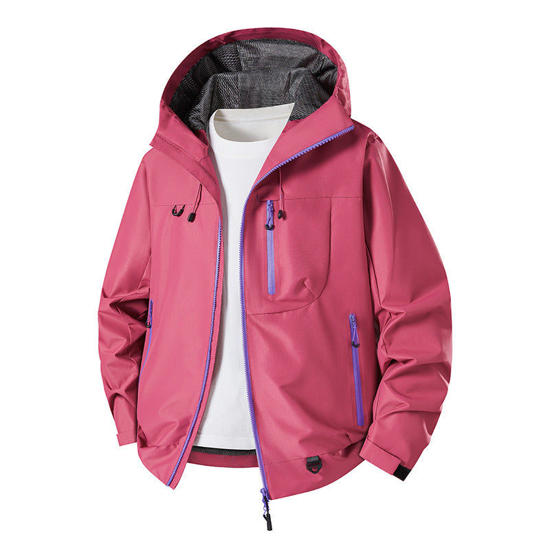 Herren Technische Softshell-Hoodiejacke mit wasserabweisender Membran und Mesh-Futter Shop Nory