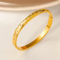 Damen Star-Besetzter Gold Armreif Shop Nory