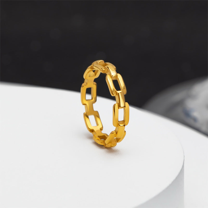 Damen modischer Ring im Kettendesign Shop Nory