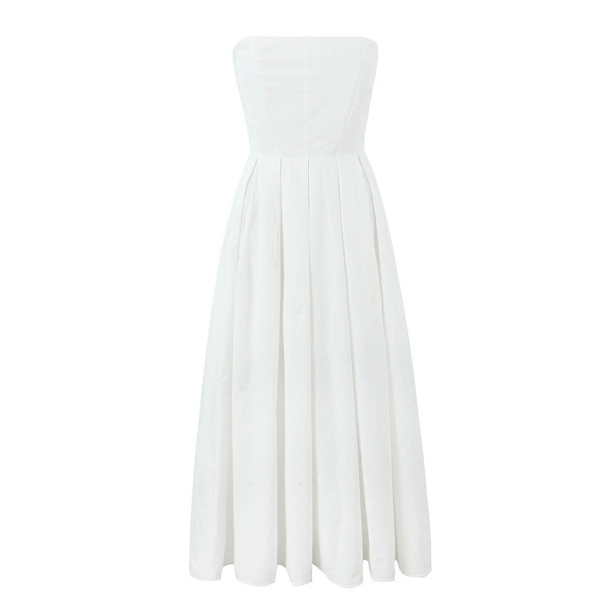 Damen elegantes corsagenfreies Abendkleid