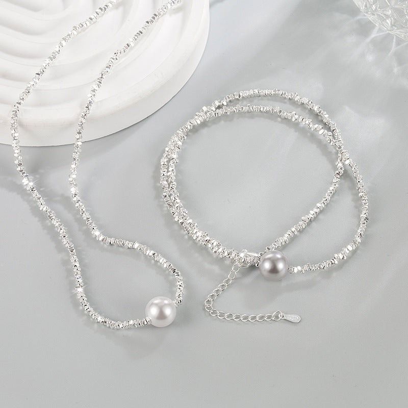 Damen Halskette mit stilvollem Perlendesign aus hochwertigen Materialien Shop Nory