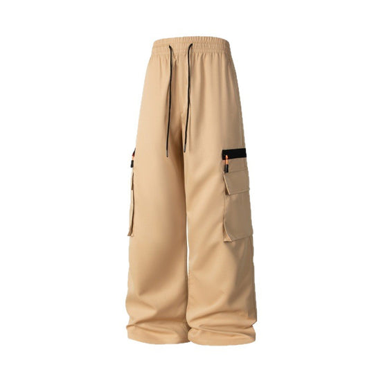 Herren Weite Cargo-Hose im Oversize-Schnitt mit elastischem Tunnelzugbund und Multifachtaschen Shop Nory