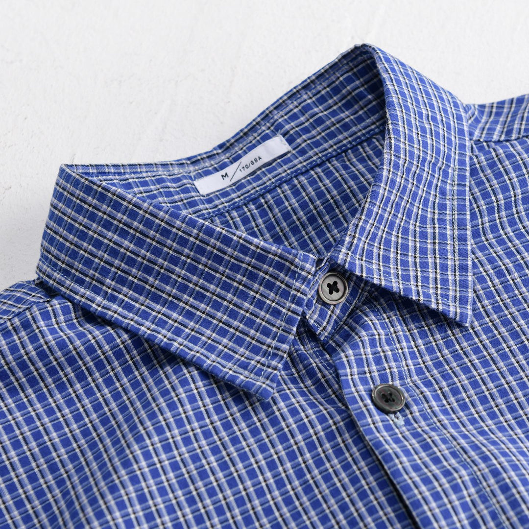 Herren Karo-Layering-Hemd im Overshirt-Stil aus weichem Baumwollpopeline Shop Nory