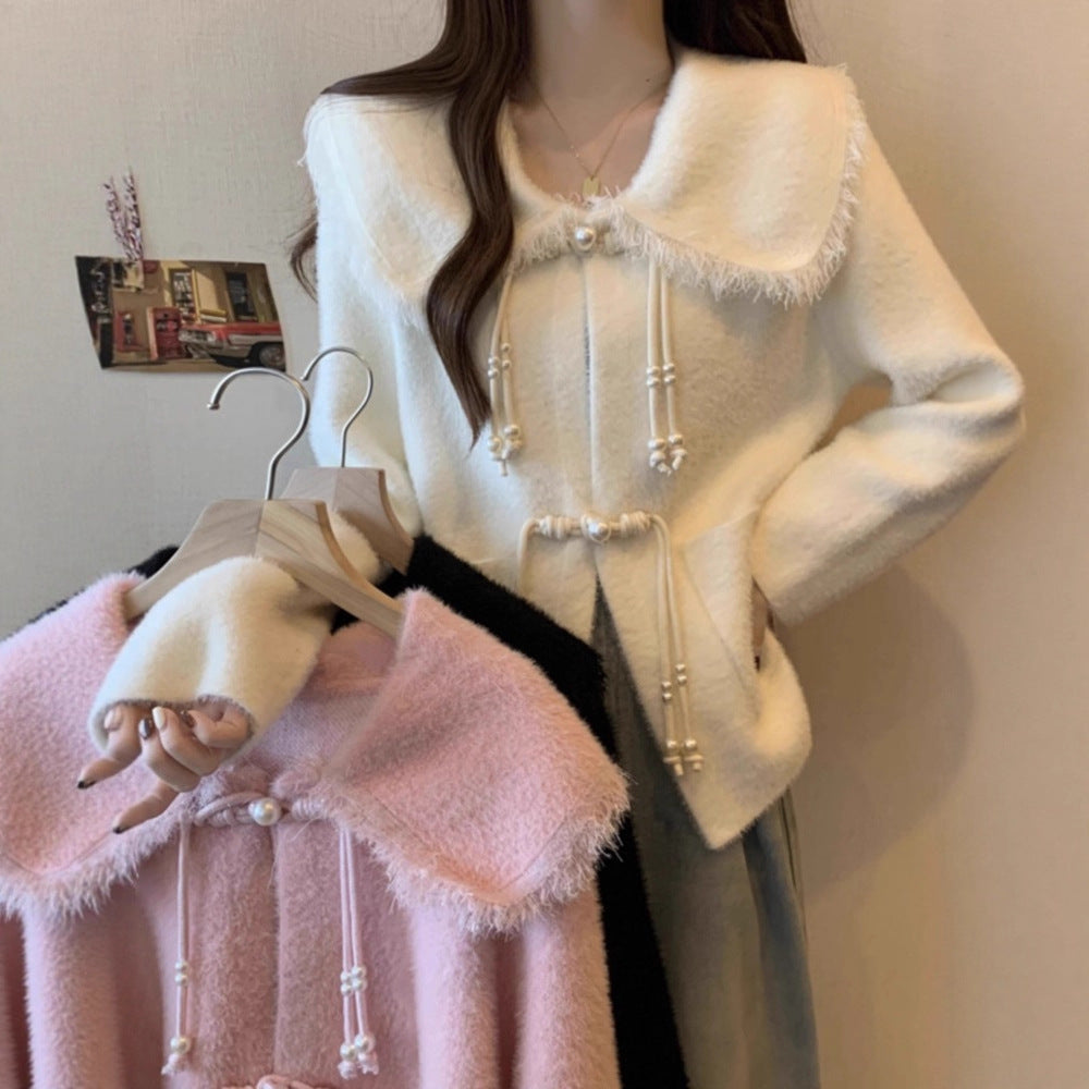 Damen Modische Strickjacke Shop Nory