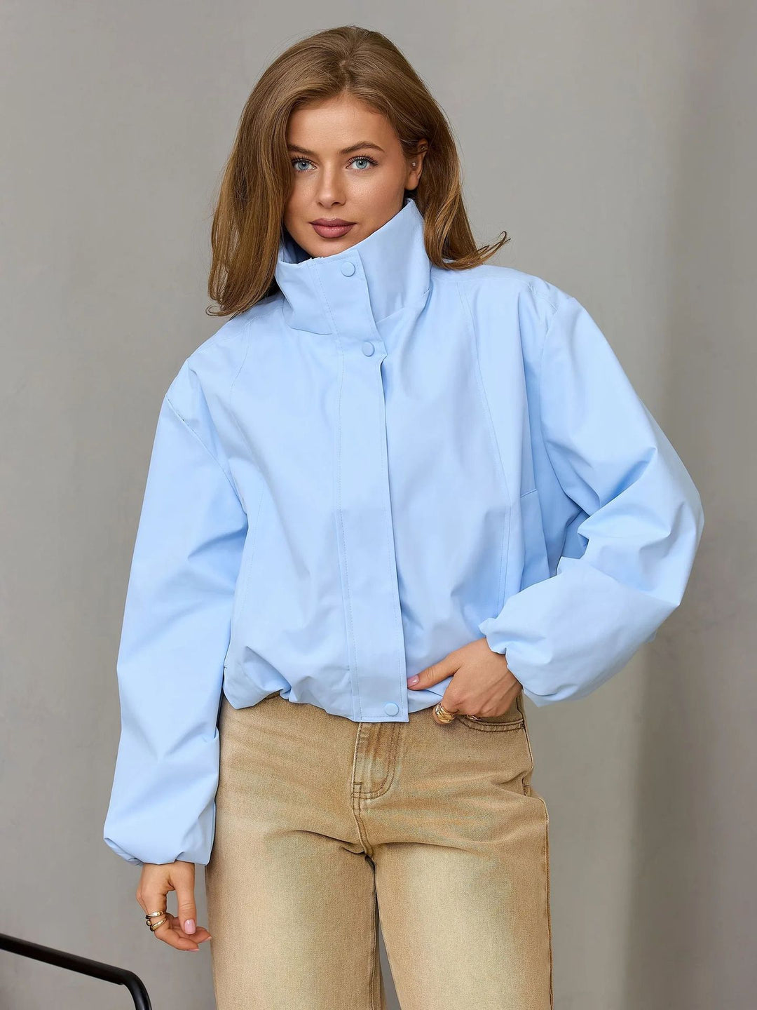 Damen Modische und bequeme Übergangsjacke