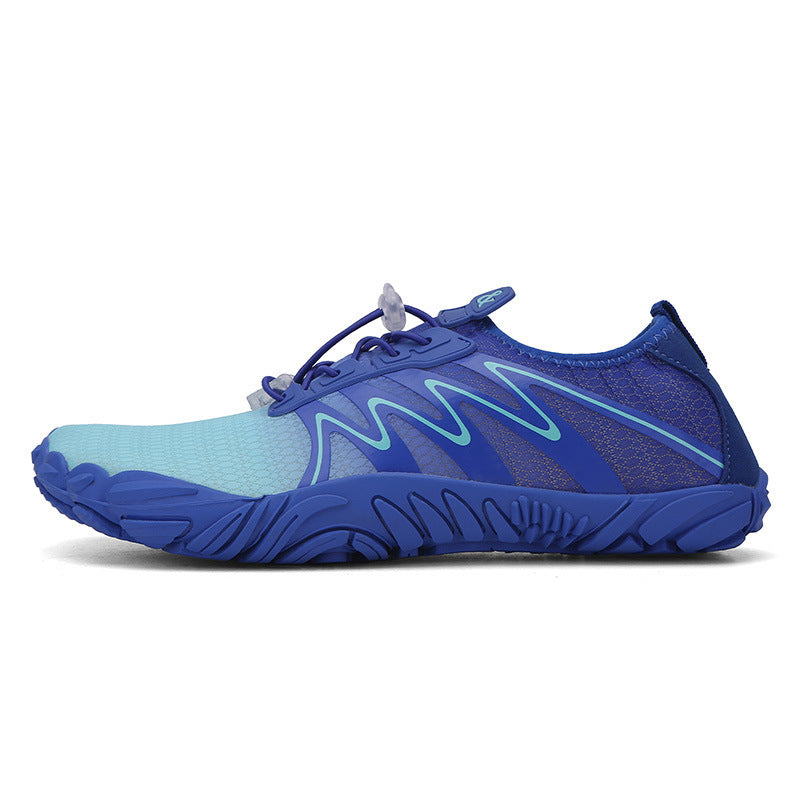 Damen Wassersportschuhe mit rutschfester Sohle und elastischem Schnürsystem