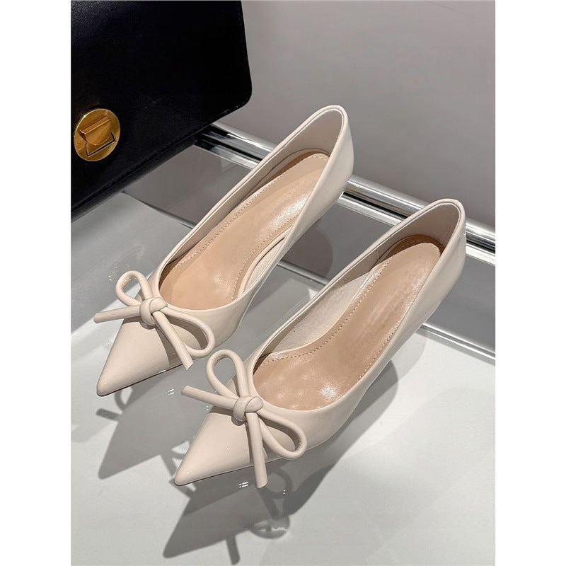 Damen High Heel Schuhe mit elegantem Schleifenakzent