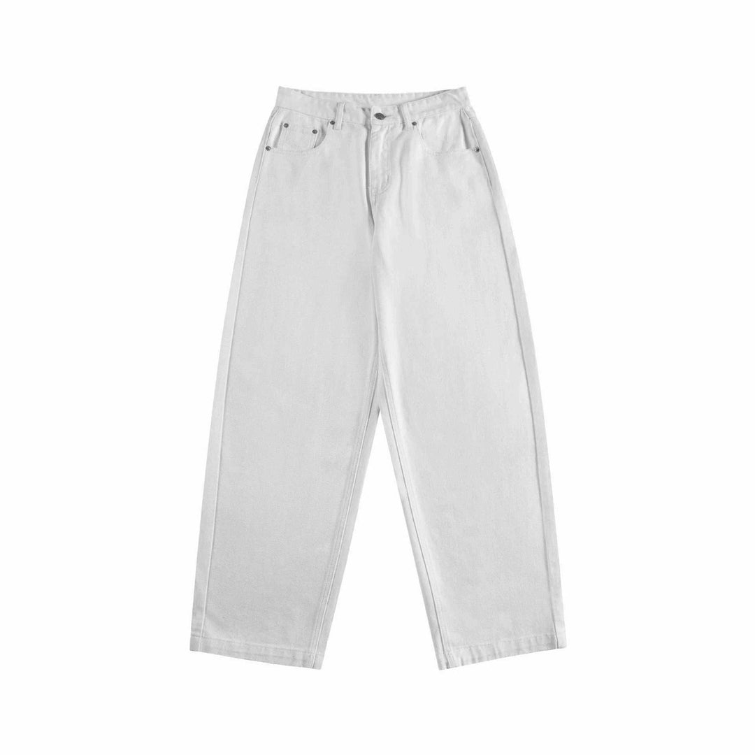 Damen High‑Waist Cropped-Jeans mit weitem Bein und Five‑Pocket Details Shop Nory