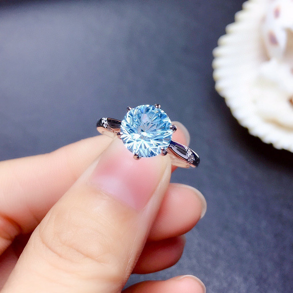 Damen Hochwertiger Schmuckring mit funkelndem Zirkonia Shop Nory