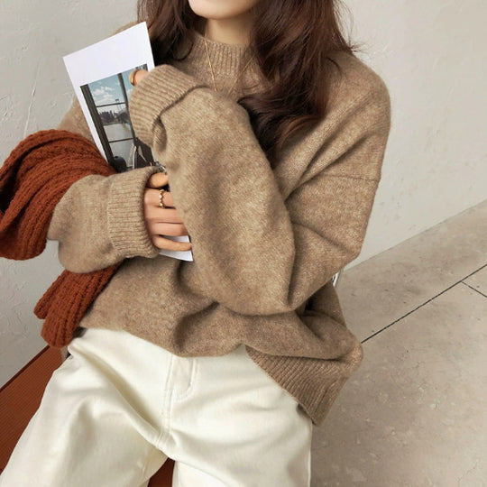 Damen Kuscheliger Oversized Pullover Shop Nory