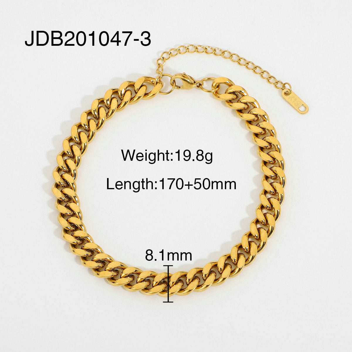Damen Edelstahl Armband mit flexiblem Design und stylischer Kettenstruktur Shop Nory