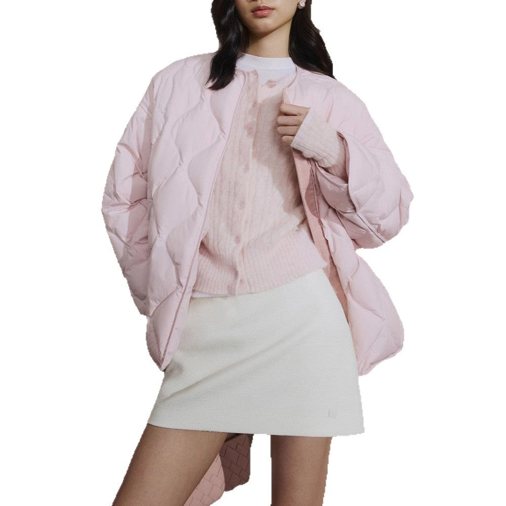 Damen Modische lange Daunenjacke Shop Nory