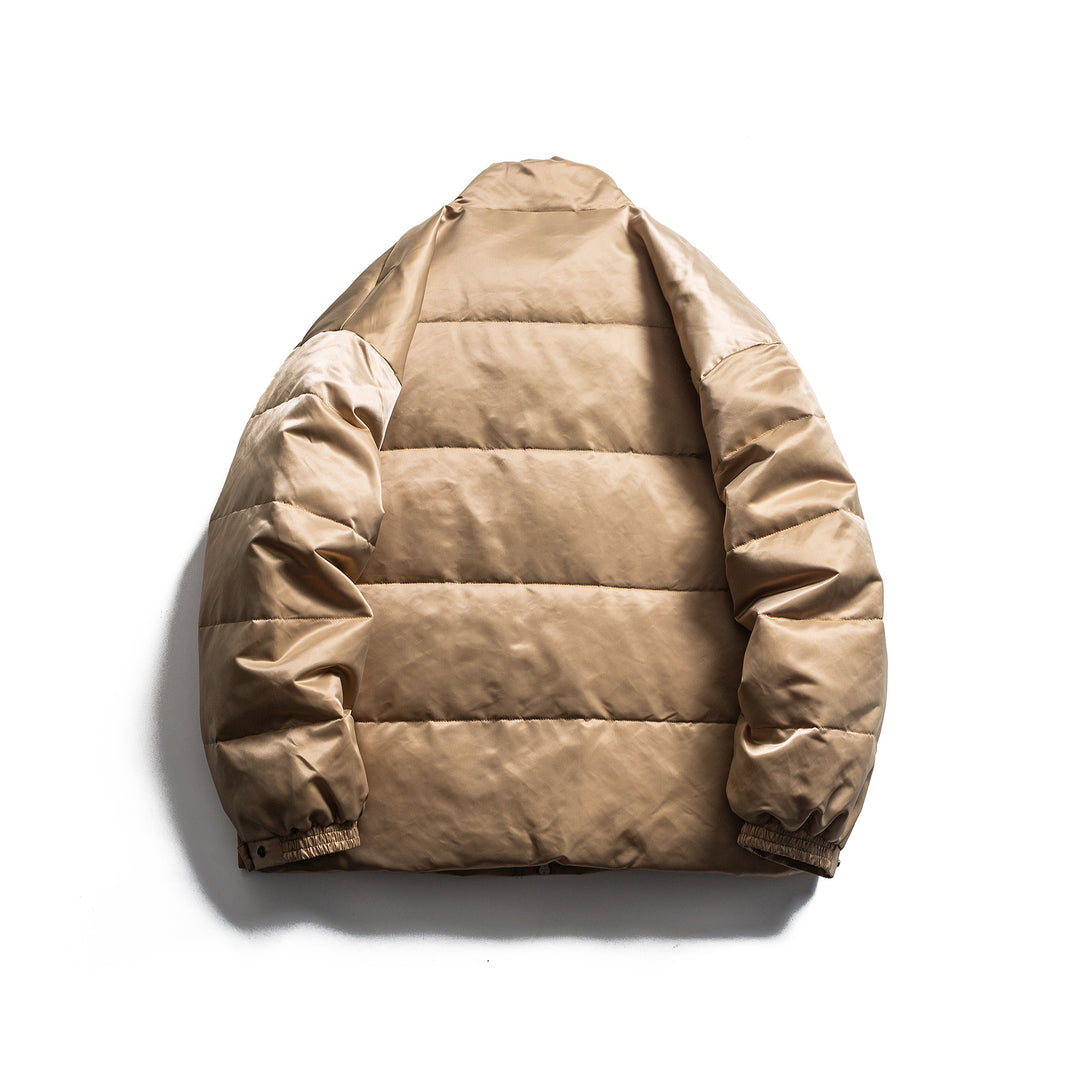 Herren Boxy Isolationsjacke im Fieldstil mit Cargo-Taschen und hohem Stehkragen Shop Nory