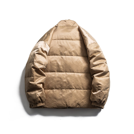 Herren Boxy Isolationsjacke im Fieldstil mit Cargo-Taschen und hohem Stehkragen Shop Nory