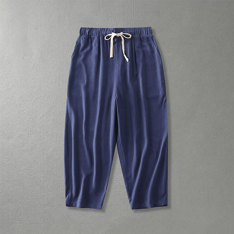 Damen Locker geschnittene Freizeit-Hose mit elastischem Bund und Tunnelzug Shop Nory