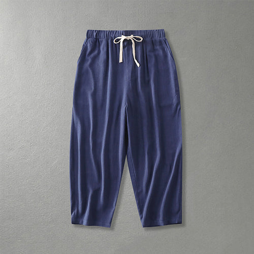 Damen Locker geschnittene Freizeit-Hose mit elastischem Bund und Tunnelzug Shop Nory