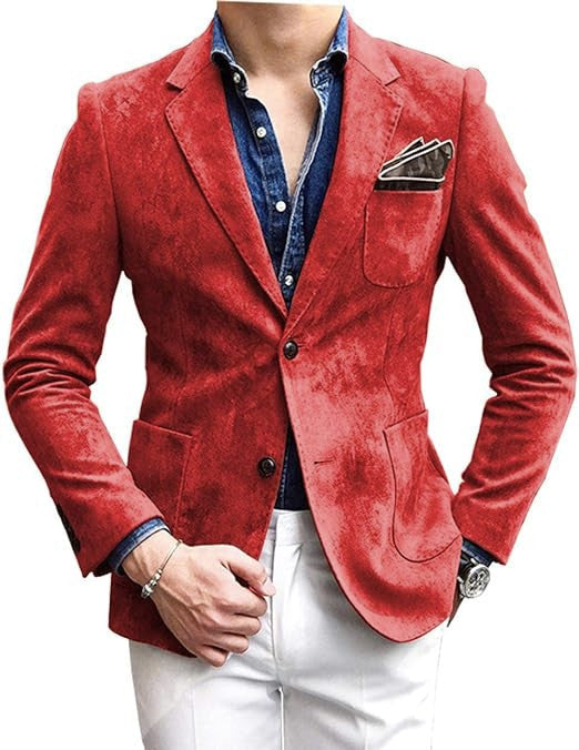 Herren Elegant strukturierter Blazer