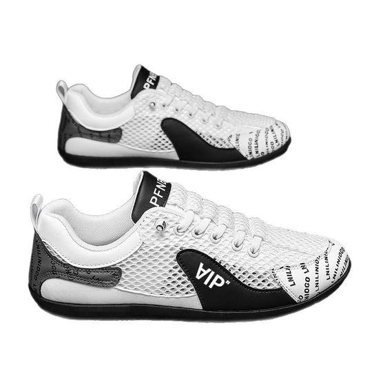 Herren Leichter atmungsaktiver Mesh-City-Runner mit stabiler Gummisohle und dekorativem Print Shop Nory