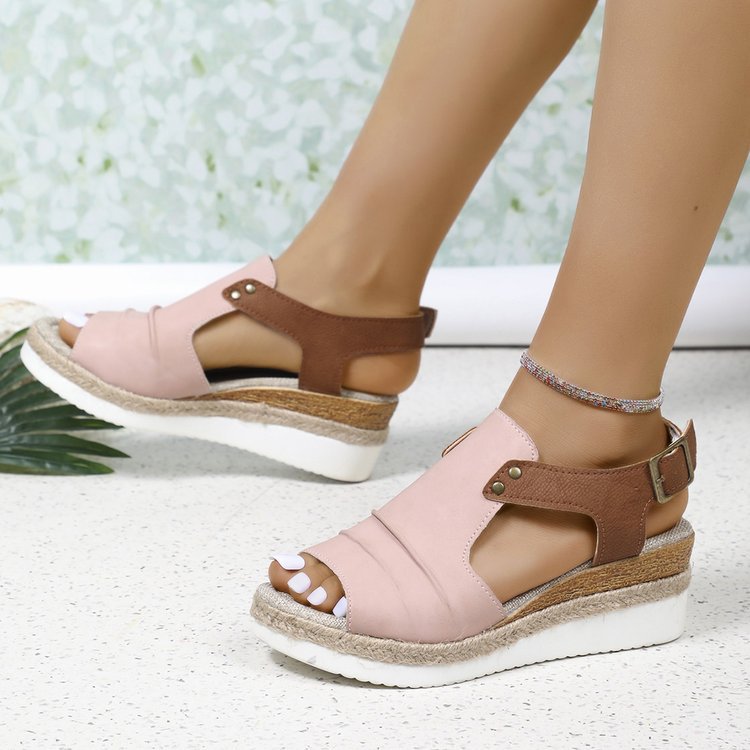 Damen Plateau Sandalen