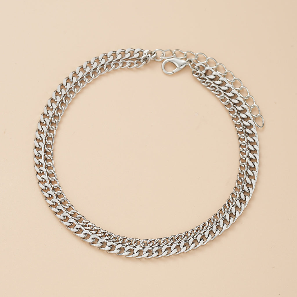 Damen Fußkettchen Set mit eleganten, glänzenden Kettendesigns Shop Nory
