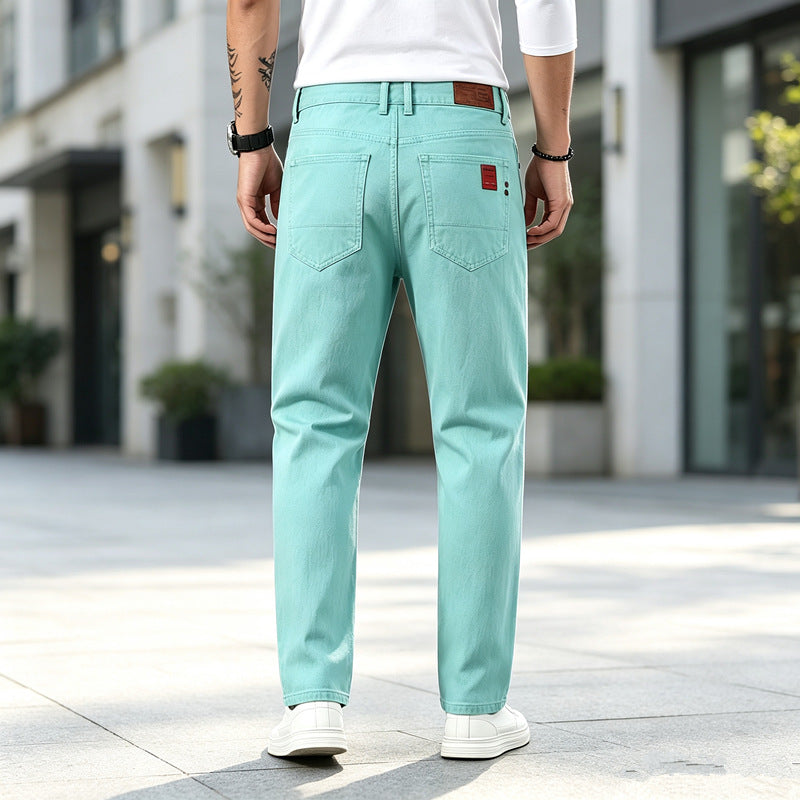 Herren Lässige High-Waist Jeans im modernen Schnitt Shop Nory