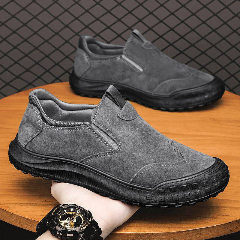 Herren Slip-On Freizeitpuschen mit atmungsaktiver Sohle