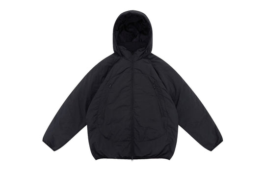 Unisex Voluminöse Kapuzen‑Isolationsjacke im Boxy‑Schnitt mit verdeckten Reißverschlusstaschen Shop Nory
