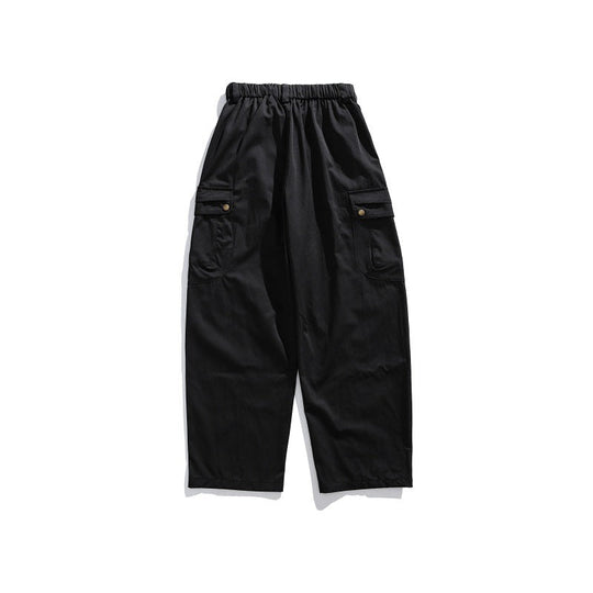 Herren Cargo-Hose mit elastischem Bund, Tunnelzug und multiplen Utility-Taschen Shop Nory