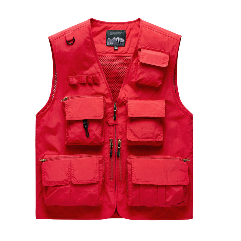 Herren Multifunktionale Outdoor-Jacke mit vielen Taschen Shop Nory