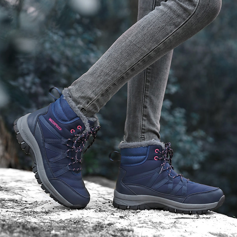 Damen Wasserfeste Winterstiefel mit isolierendem Futter und rutschfester Sohle Shopnory