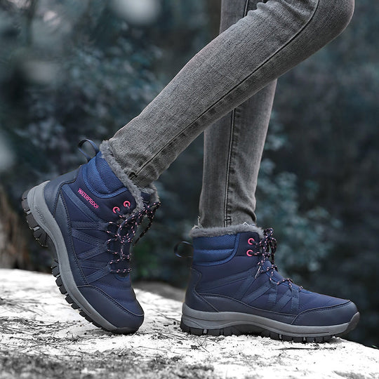 Damen Wasserfeste Winterstiefel mit isolierendem Futter und rutschfester Sohle Shopnory