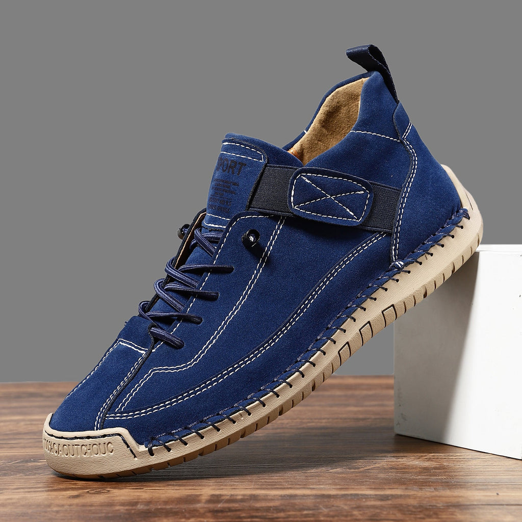 Damen Bequeme Freizeitschuhe mit elastischem Klettverschluss und atmungsaktiver Konstruktion Shopnory