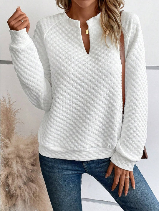 Damen Modischer Stehkragen Pullover Shop Nory