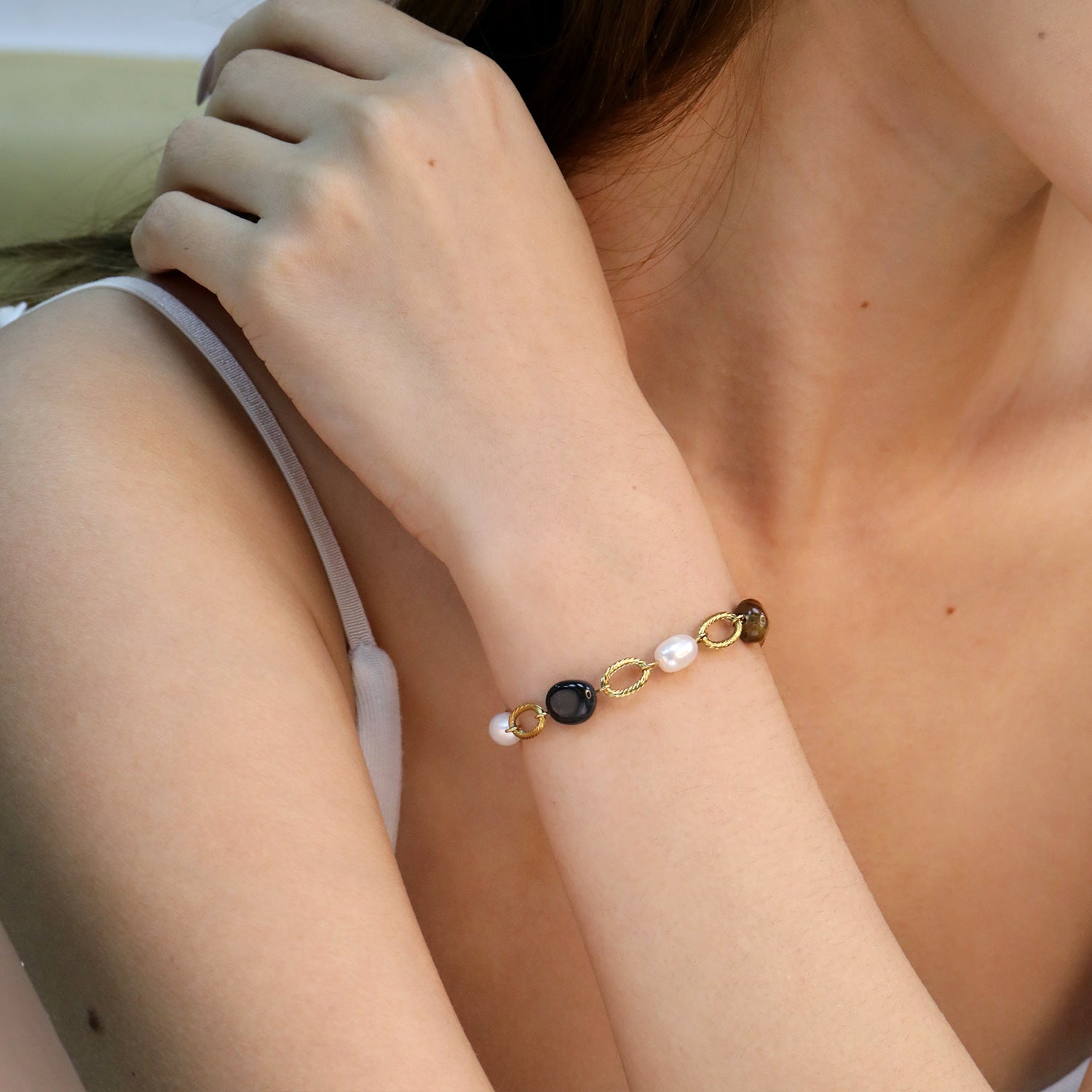 Damen Armband mit maritimem Seestern-Design Shop Nory