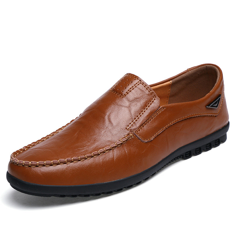 Herren Elegante und komfortable Mokassins aus weichem Leder