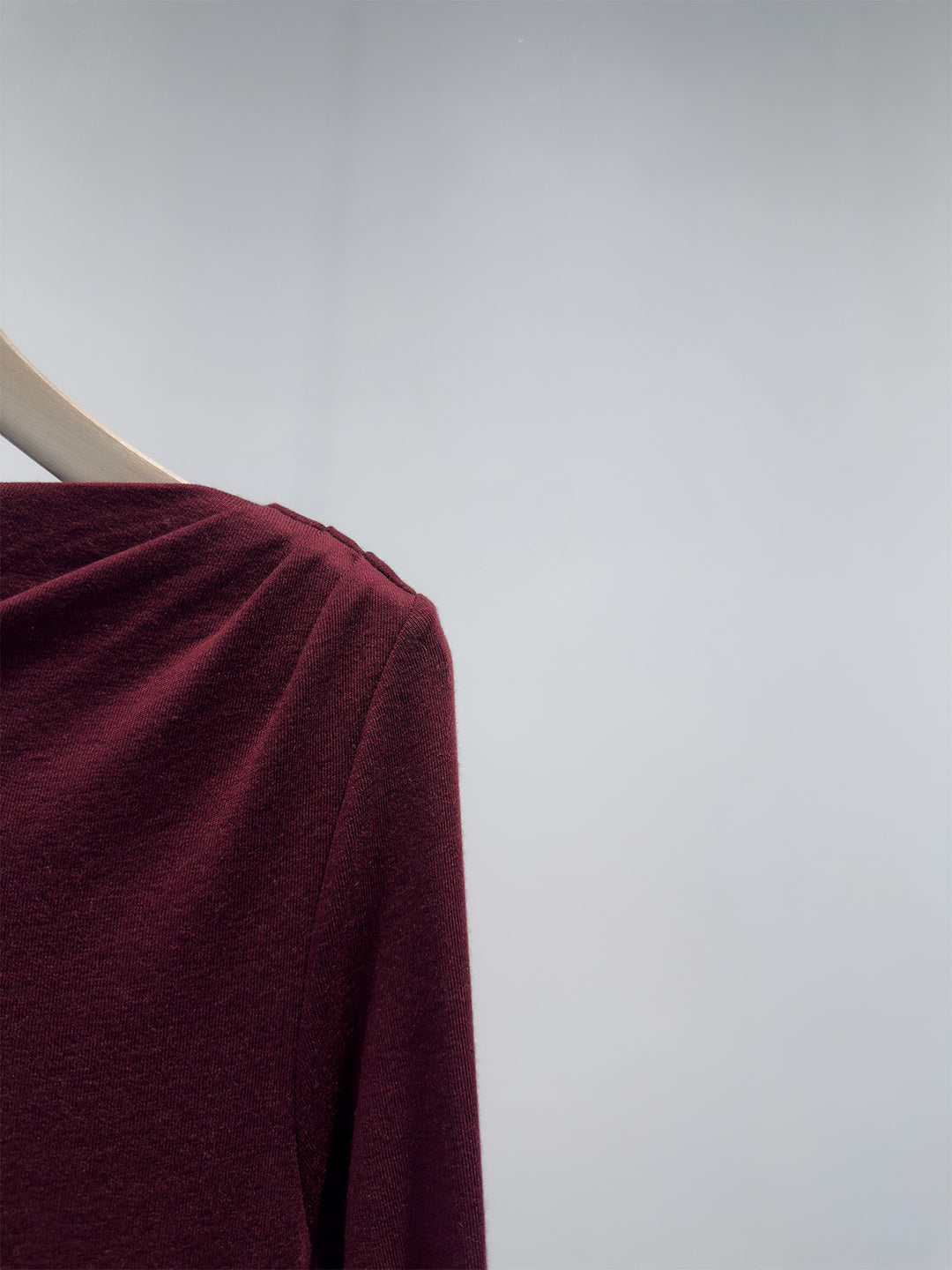 Frauen Elegante Asymmetrische Langarmtop Shop Nory