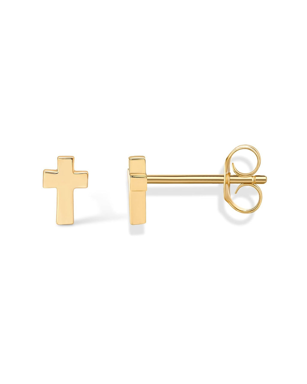 Damen Ohrstecker mit strahlendem Kreuzdesign und funkelnden Zirkonia Shop Nory