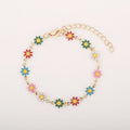 Buntes Gänseblümchen-Armband | Shop Nory