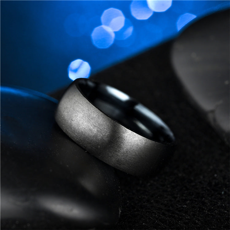 Herren Titanring mit modernem, mattem Oberflächenfinish Shop Nory